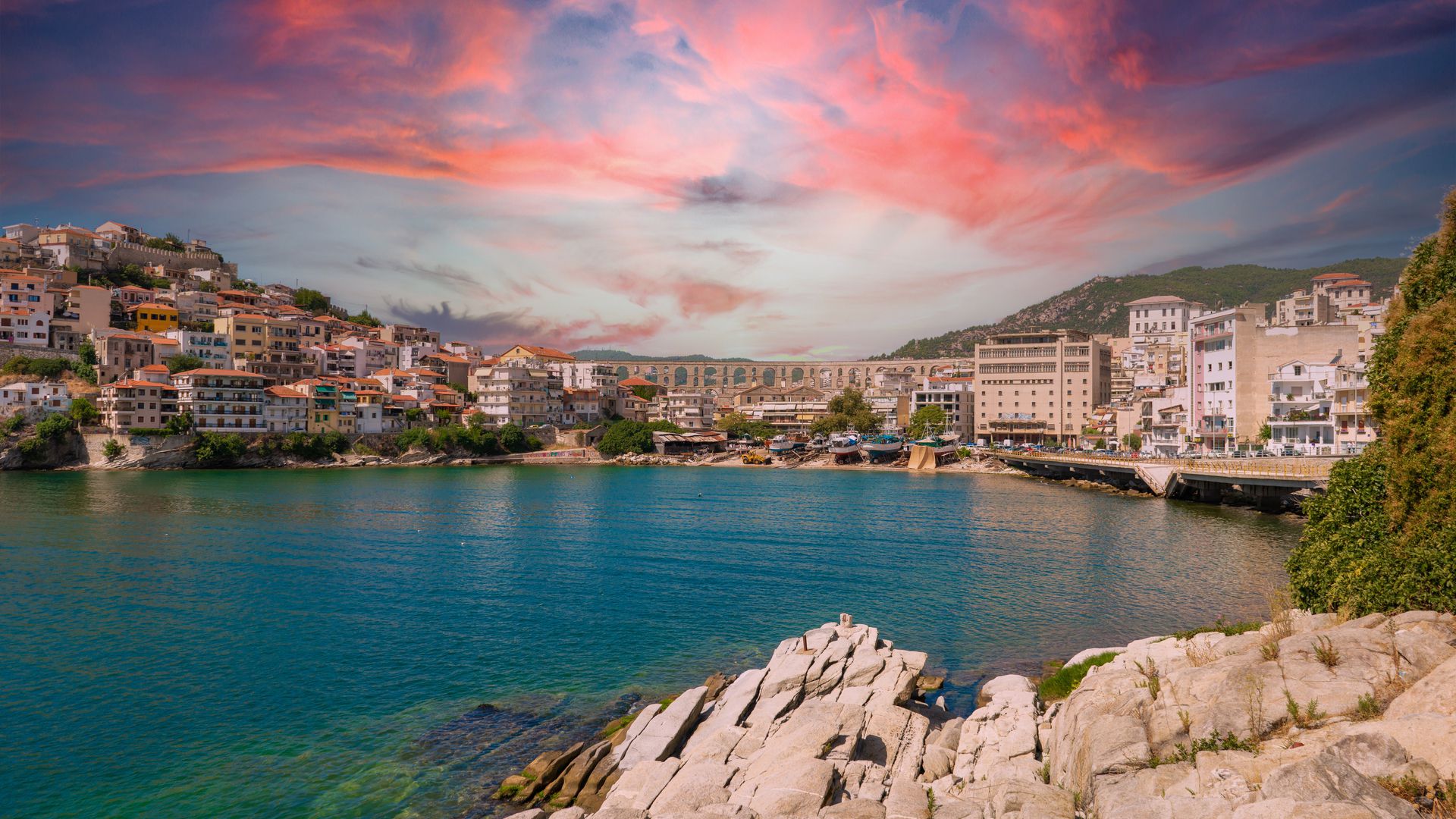 Billige Fliege nach Kavala